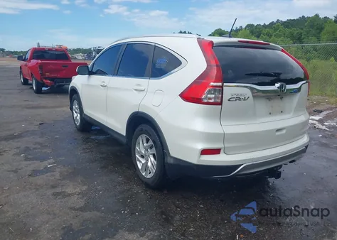 2015 Honda Cr-V Ex-L from USA, damaged, VIN 5J6RM3H75FL004769